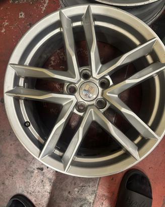  4 CERCHI SEAT ORIGINALI 17" - PARI AL NUOVO