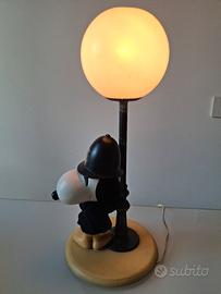 lampada vintage Snoopy anni 70 80