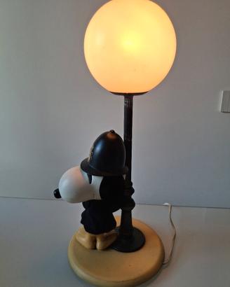 lampada vintage Snoopy anni 70 80