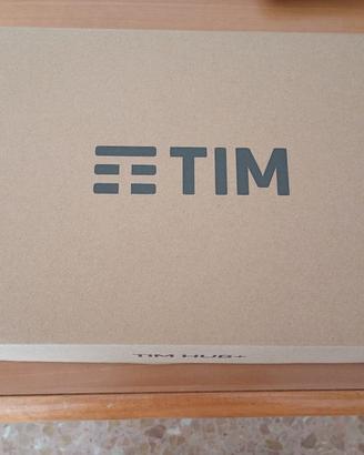 Modem Router TIM Hub+ (modello nero con Wai-FI 6)