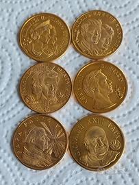 lotto medaglie commemorative