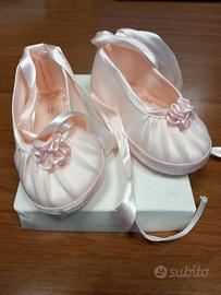 Ballerina neonata battesimo "La Cicogna Roma"