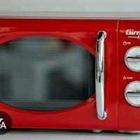 Microonde vintage rosso Girmi – pari al nuovo