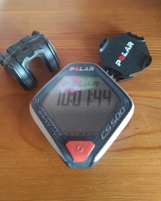 Ciclocomputer Polar CS500 COMPLETO