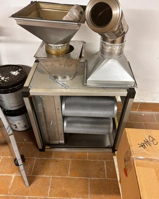 Centralina al carbone attivo + attachi h