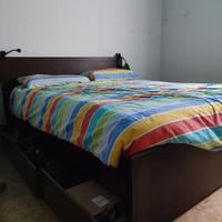 Letto contenitore Ikea Malm