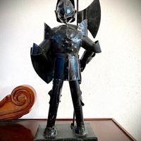 Statuetta armatura da cavalliere