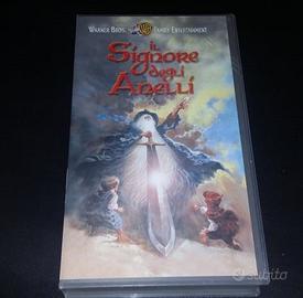 Il Signore degli Anelli VHS animazione