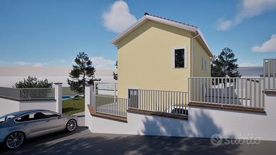 Villetta bifamiliare 1 km dal mare