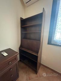 Scrittoio / libreria salvaspazio richiudibile