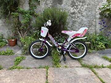 Bicicletta bambina 16" Velomarche Papillon 
