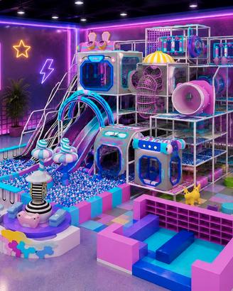 Gioco Playground Mod. Full Optional con Luci a Led