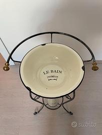 Lavabo in ferro battuto