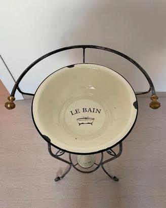 Lavabo in ferro battuto