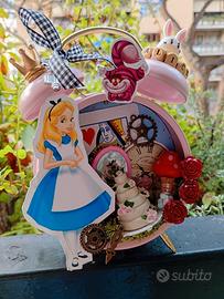Sveglia decorativa Alice Paese delle Meraviglie!