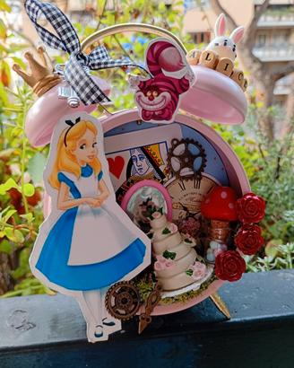 Sveglia decorativa Alice Paese delle Meraviglie!