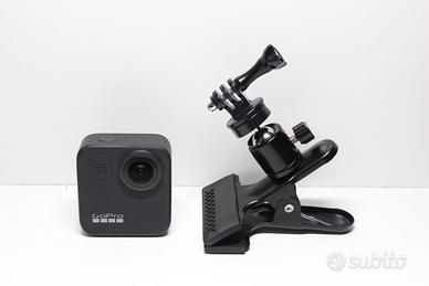 Action Cam GoPro MAX 360 Black 6K + Supporto Pinza