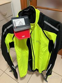 Gore Bike Wear giubbotto ciclismo windstopper fluo