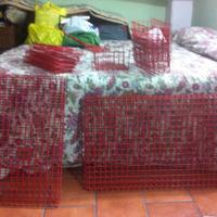 Pannelli grigliati in metallo plastificato