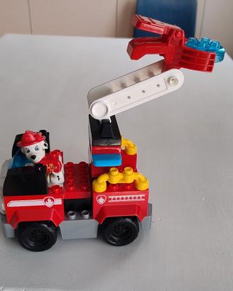 Paw Patrol Camion rosso con gru personaggio mobile