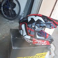 Casco +occhiali da motard