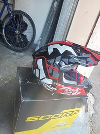 Casco +occhiali da motard