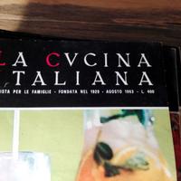 18 riviste "La cucina italiana" di ricette anni 60
