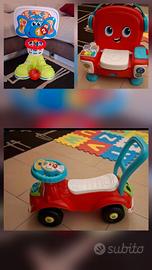 Nicolò go go + Poltroncina Clementoni+Chicco canes