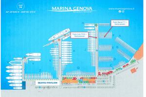 Posto barca 18 mt Marina di Genova aeroporto