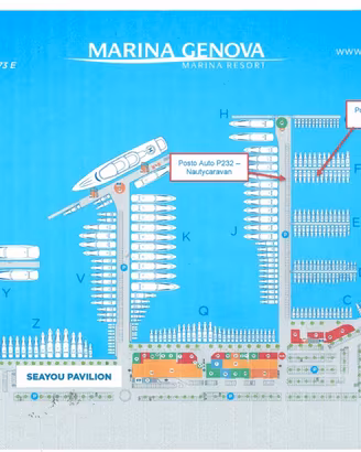 Posto barca 18 mt Marina di Genova aeroporto