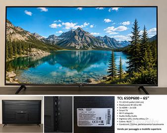 SMART TV TCL 65 POLLICI USATO