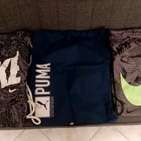 Sacche sportive Nike Puma 