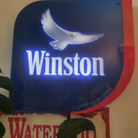 Insegna Luminosa Winston Tabacco Vintage