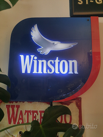 Insegna Luminosa Winston Tabacco Vintage