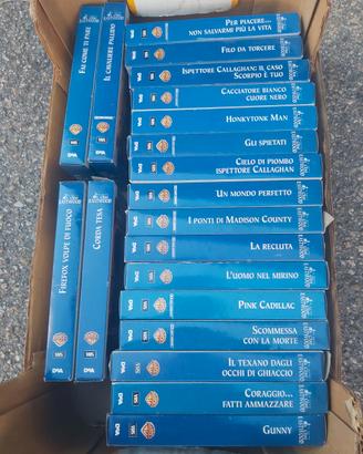 20 VHS di  Clint Eastwood  De Agostini 