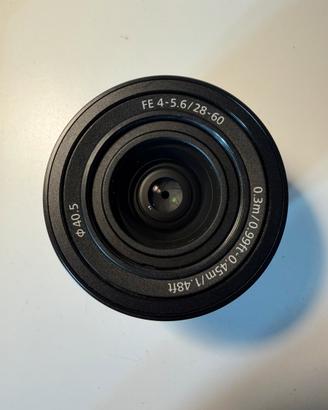 Sony 28-60mm F4-5.6