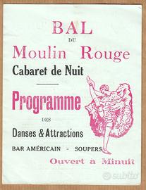 Parigi Moulin Rouge Programme 1927 (CR64)