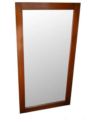 specchio in legno 