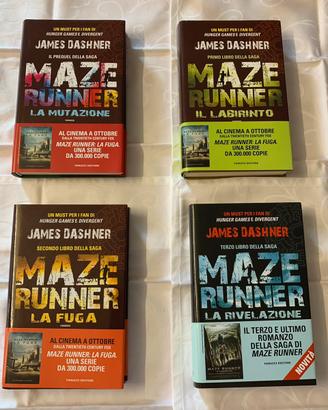 Trilogia Maze Runner e Prequel, James Dashner