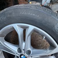 Cerchi del 18 originali bmw x3 del 2019 con gomme