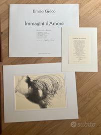 Litografie Emilio Greco