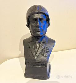 Mezzobusto di Benito Mussolini in cera