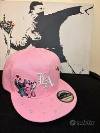 Cappello rosa stich personalizzato
