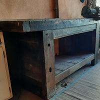 Tavolo antico da falegname