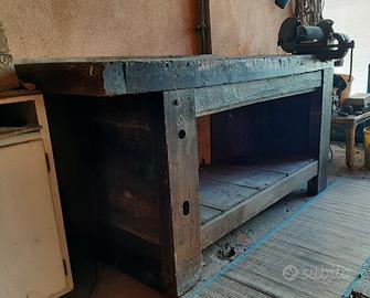 Tavolo antico da falegname