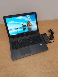 Portatile HP ZBOOK I7 SSD 256Gb Windows 1