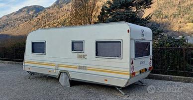 Roulotte Knaus Sudwind camperizzata