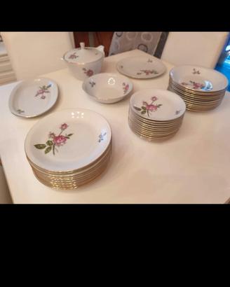 Servizio piatti da 12 shabby porcellana bavarese t