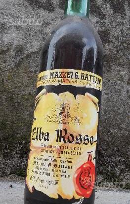 Bottiglie vino isola d'elba anni 1980/84