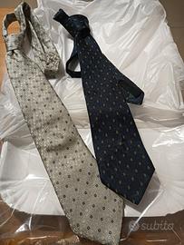 Cravatte sartoriali uomo pura seta